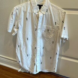 Gap Men’s Medium Hula girl button up shirt